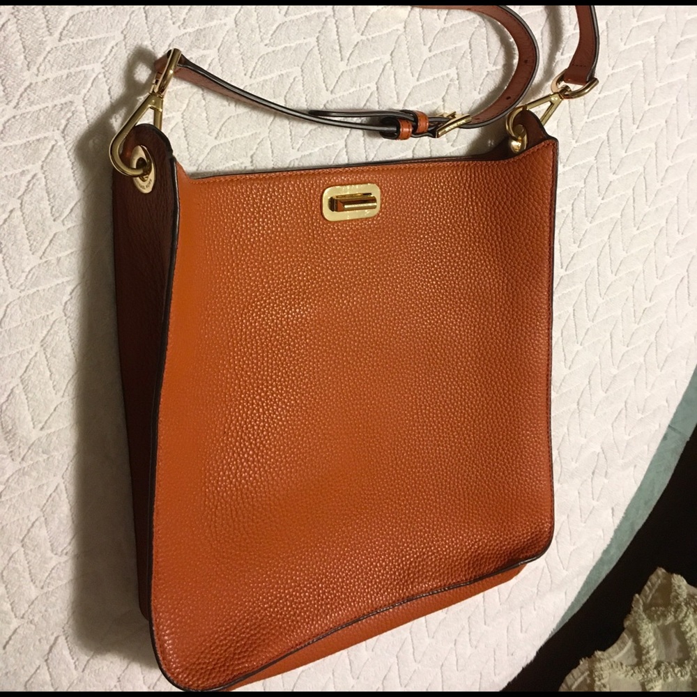 Michael kors Crossbody pumpkin orange purse